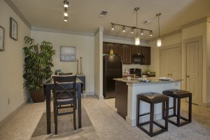 Two Bedroom Apartments for rent in San Antonio, TX - Model Kitchen & Dining Room 